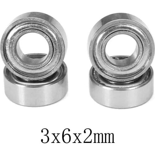 4PCS 3x6x2mm Ball Bearings For WPL JJRC RC Cars RC Truck Parts
