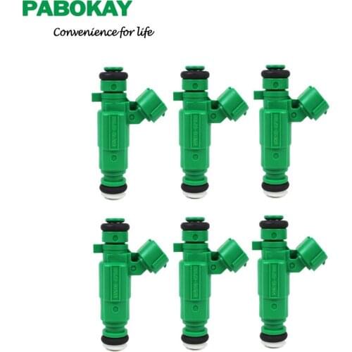 6 pieces x Flow Matched Fuel Injector Set for Hyundai/Kia 1.6 2.0 2.7 3.5 35310-37150 3531037150