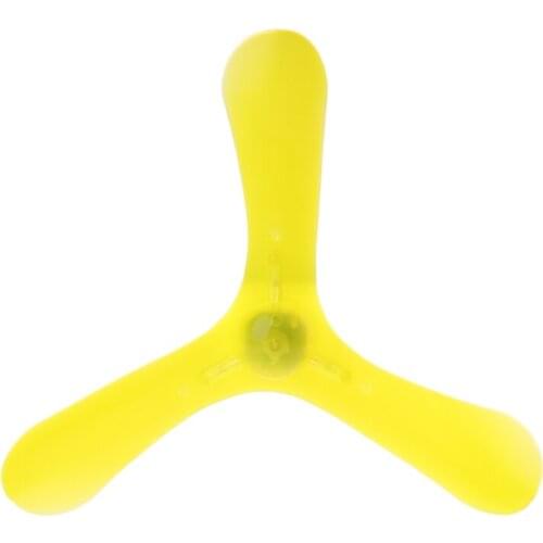 Boomerang Luminous Flying Toys Outdoor Park Saucer Funny Game Children Sports T3LA