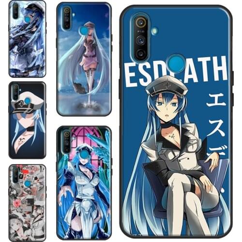 Esdeath Akame ga Kill anime For OnePlus 9 8 Pro 7 Nord 9R 8T Case Cover For Realme 8 Pro 7 6 Q3 C3 C11 C15 C21 GT Neo