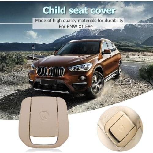 Car Rear Seat Hook Cover Child Restraint Car Interior Accessories For BMW X1 E84 3 Series E90 F30 1 Series E87 Beige