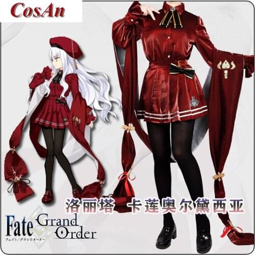 Game Fate/Grand Order Caren Hortensia Cosplay Costume High Quality Battle Uniform Activity Party Role Play Clothing Custom-Make