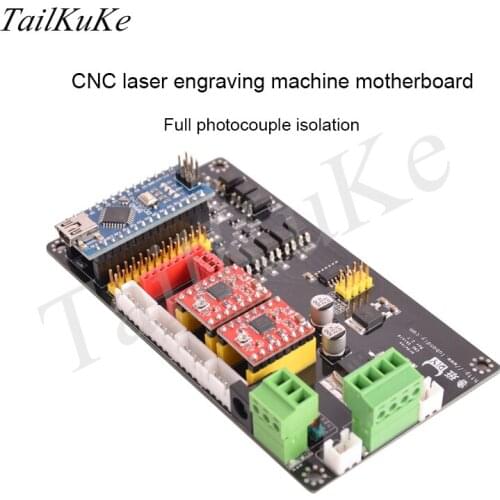 CNC Laser Engraving Machine Main Board CNC Control Card DIY Writing Machine Triaxial Plotte V4 System