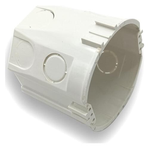 Mounting Box EU Standard Round Shape Internal Cassette Inside Box Switch and Socket Wiring Back Box