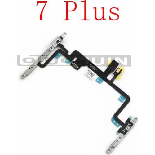 NEW Power Volume Mute Button Flex Cable Ribbon Replacement for iPhone 7 Plus 5.5"