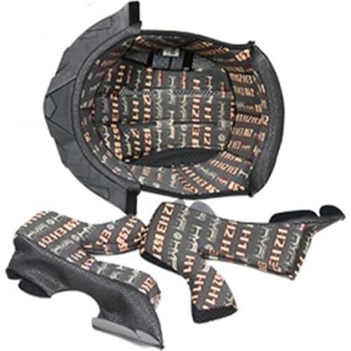 Special link for sponge pad of model off-road helmet