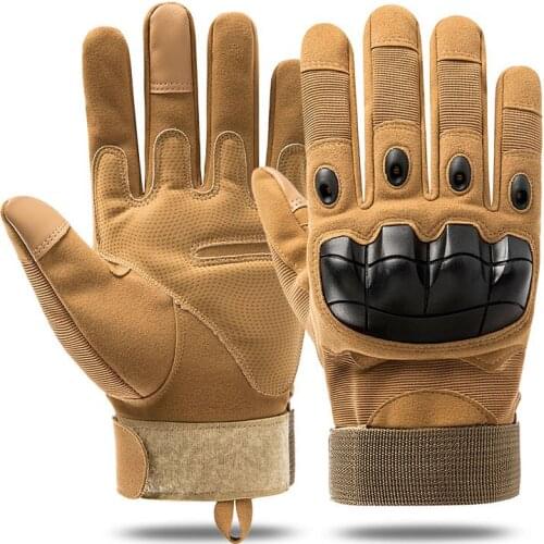 Outdoor tactical sports Motorcycle Gloves Super Fiber Reinforced Leather Motocross Motorbike Biker Racing Car Riding Moto Gloves