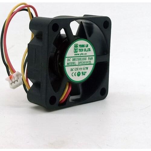 3010 12V 3-Wire Micro Set-Top Box Cooling Equipment Small Fan 3cm Dfs301012l Ultra-Quiet