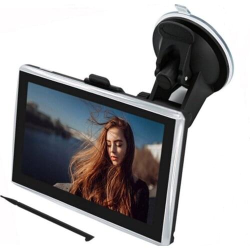 7 inch LCD Screen Car GPS Navigation 8G ROM Navigator Preinstall Maps with High Sensitive GPS Receiver for Car Truck