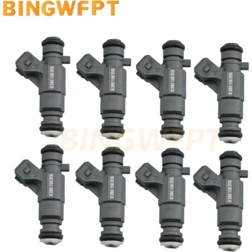 8PCS Fuel Injector Nozzle For x5 x6 rancher z6 zforce z6-ex 500 600 2011 2012 2013 OEM: 0280156319