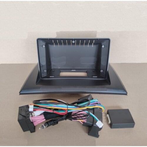 Car Fascia Navigation Fascias Dash Frame Kit For 9" Universal Android Multimedia Player For B.M.W. X3 2003 2004 2005 2006 - 2010