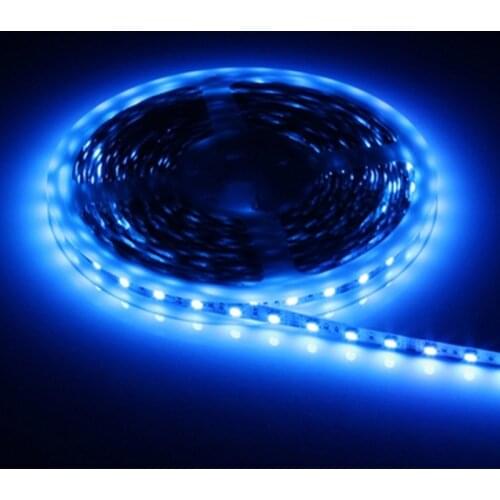 Free Shipping 5M/Roll 70M/Lot LED RGB Strip Light 5050 SMD DC12V/24V Flexible LED Lamp Tape Waterproof for Christmas KTV Party