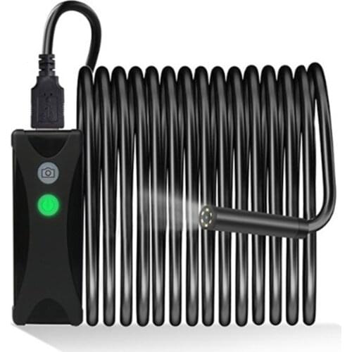 5.5mm 720P Wireless WIFI Endoscope Inspection Borescope Camera 3in1 USB Otoscope Magnifier