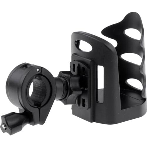 Indoor Auto Cycling Exercise Bike Water Bottle Holder Mount, Drink Cup Bottle Cage Bracket Stand for Stationary Gym Handlebar