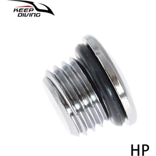 Keep Diving Scuba Diving Regulator 1st stage High/ Low Pressure Port Plug Plug Screws 1st stage Accessoring Scuba Swim Equipment