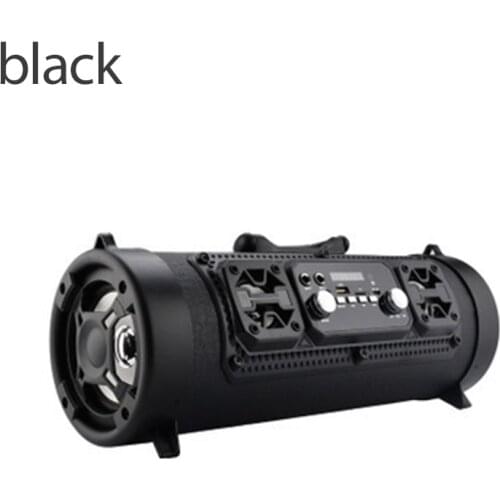 Hifi Portable Bluetooth Speaker FM Radio Units Wireless 3D Surround Sound Stereo Outdoor Speaker USB AUX TF Card For Phone PC