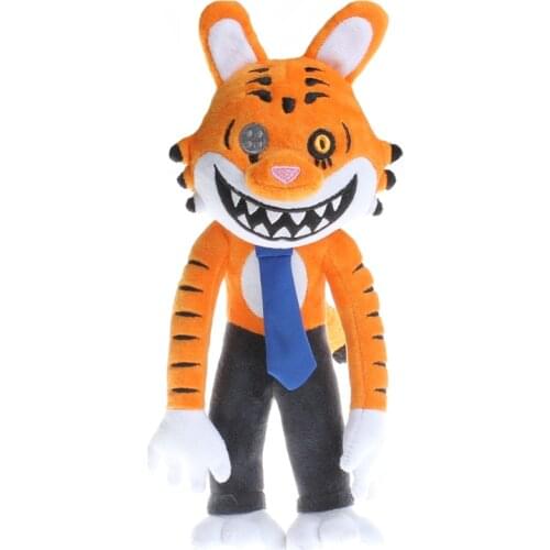 27cm Mr Hopps Playhouse 2 Plush Toy Cute Mr Stripes Plush Doll Stuffed Animal Tiger Soft Toys Birthday Gifts for Children Boys