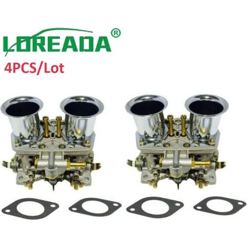 4 PCS X 40 IDF CARBURETOR CARBY OEM 40IDF Carburetor 2 Barrel For WEBER 40 IDF For Bug Volkswagen Beetle Fiat