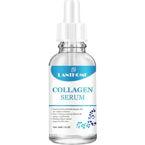 Lanthome Collagen Original Serum for Facial Essence, Moisturizing and Moisturizing Skin Care Facial Serum 30ml
