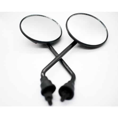 2pcs/1 pair Motorcycle Mirror Scooter Rearview Mirrors Electromobile Back Side Mirror 8mm 10mm Motorbike Vintage Mirror Cheap