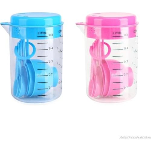 Accurate Calibration Measuring Cups and Spoons Set Easy to Clean Gift for Home Saving Space and Reducing Clutter Durable au10 21