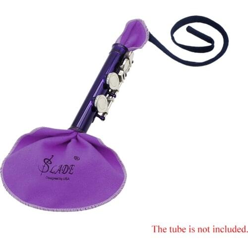 Clarinet Cleaning Cloth Piccolo Flute Sax Saxphone Cleaning Cloth for Inside Tube Saxophone Accessories