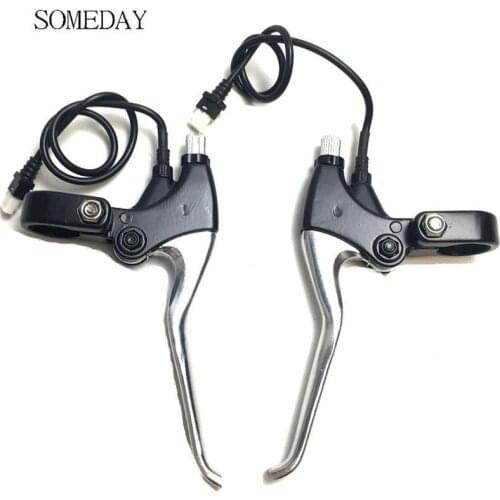 Electric Bicycle Brake Lever TSDZ-2 tongsheng Black Aluminum Alloy Cut Off Power Brake