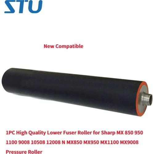 1PC High Quality Lower Fuser Roller for Sharp MX 850 950 1100 9008 10508 12008 N MX850 MX950 MX1100 MX9008 Pressure Roller