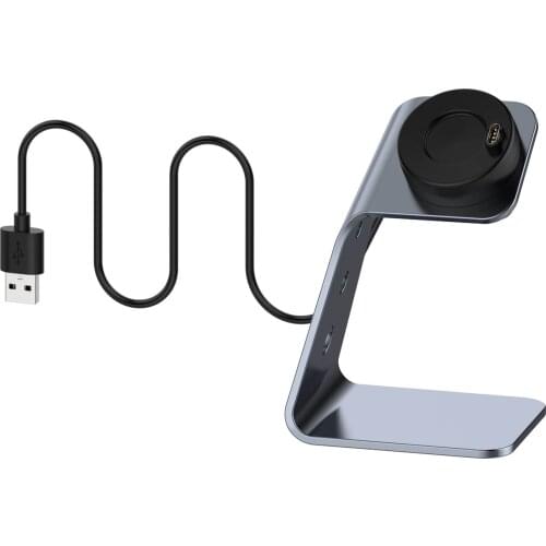 Docooler Smart Watch Charger Dock for Garmin forerunner 745/Garmin Venu Sq/Garmin fenix6s Charger Stand Smartwatch Accessories