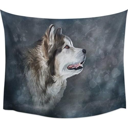 Animal Beast Cartoon Digital Expression Wall Tapestry Cover Beach Towel Picnic Yoga Mat Home Decoration