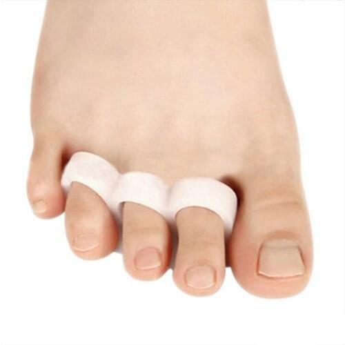 1Pair Feet Care Toe Orthotic Thumb Hallux Valgus Orthopedic Metatarsal Crooked Overlapping Toe Corrector