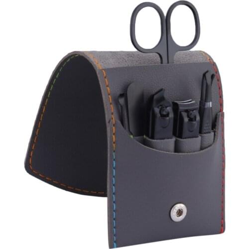 7pcs/set Stainless Steel Nail Clipper Nail Scissors Multifunction Beauty Tools Nail Trimming Pedicure Manixure Kit