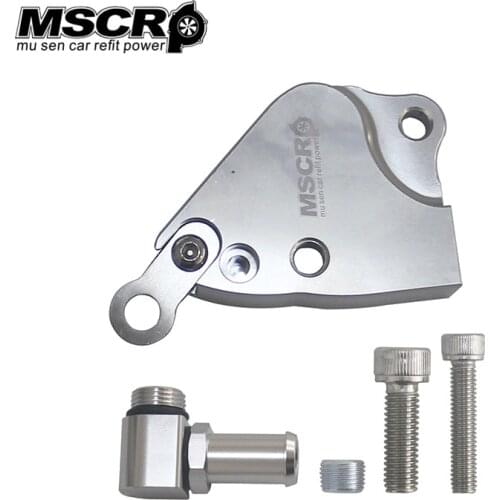 Aluminum CNC INTAKE MANIFOLD ADAPTER K20 MANIFOLDS ON K24 COOLANT ADAPTER for 9th gen Civic