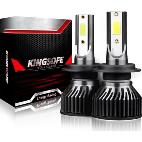 AKCESOR H7 LED H4 H1 H11 H8 H9 9005 9006 9004 H13 LED Light Auto Lamp Car Headlight Bulbs Car Accessories 6000K 50W 5000lm