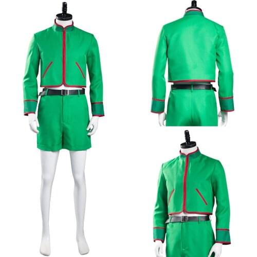 Fast delivery Hunter X Hunter GON FREECSS Cosplay Costume Top Short Outfit Halloween Carnival suit men clothes Xmas gift for boy