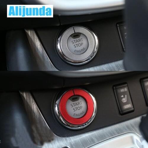 Ignition Switch Decoration Key Ring Sticker Key Cover For Nissan New Qashqai Murano X Trail X-trail Teana 2015 2016 Accessories