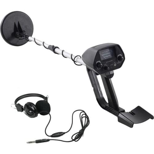 MD-4080 Metal Detector with Pinpoint, Adjustable DISC Function Lightweight Gold detector with Waterproof Coil