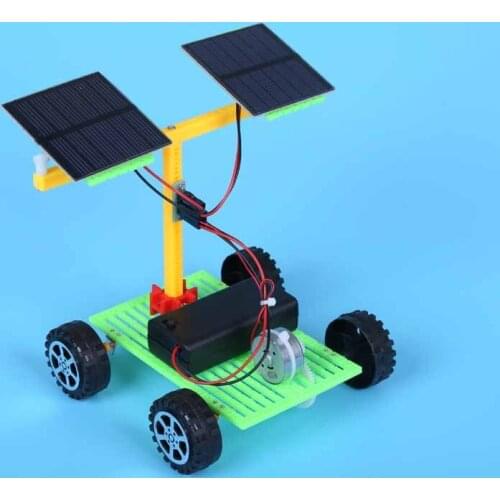 Electronic technology model manufacturer wholesale popular science model solar car double power model