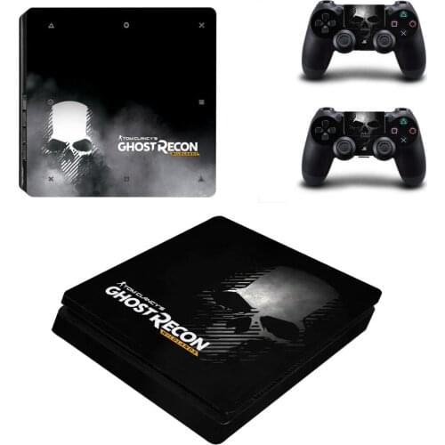 Tom Clancy’s Ghost Recon Wildlands PS4 Slim Sticker Play station 4 Skin Sticker For PlayStation 4 PS4 Slim Console& Controller