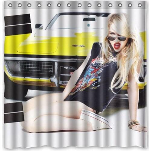 New Kesha Rose Sebert Waterproof Shower Curtain Eco-friendly Washable Bath Curtains With Rings Home Decor Drop Shipping