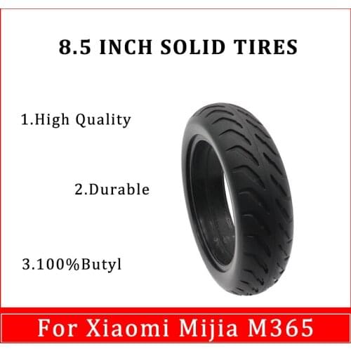 8.5x2.0 8.5 Inch Solid Tires for Xiaomi M365 Scooter Accessories High Quality Non-pneumatic Tyres