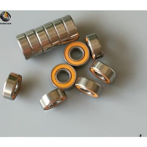 Fishing reel Bearing 1Pcs 3X10X4mm& 1Pcs 5X10X4mm stainless steel hybrid ceramic bearing