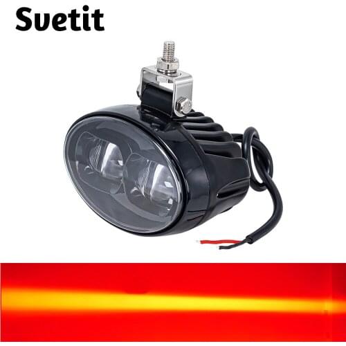 1Pc DC 12V - 80V Red Forklift Lights Warning Signal Lamp LED Work Light For Forklift Truck Safety Zone Tail Lights