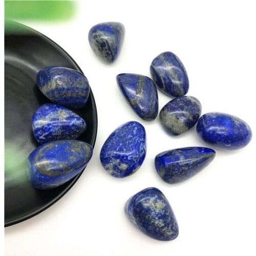 Drop Shipping 100g Natural Tumbled Lapis Lazuli Quartz Crystal Stones Healing Reiki Decor Natural Stones and Crystals