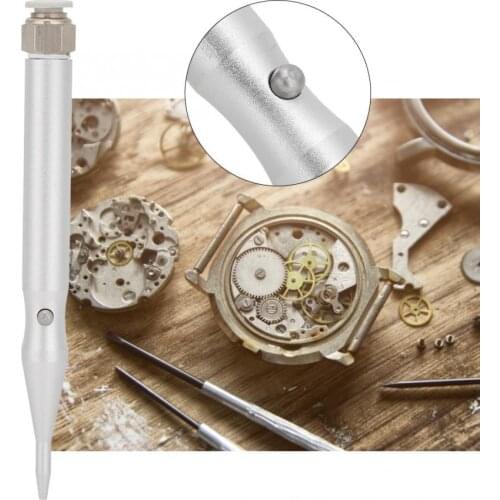 Professional Steel Dust Cleaner Air Blower Pen Tool for Cleaning Wristwatch Parts With Switch Control Watch Accessory