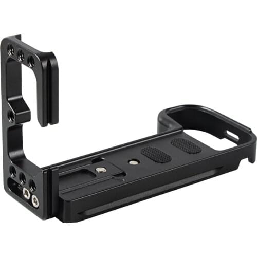 X-S10 Retractable and Adjustable Aluminum Alloy L-shaped Vertical Clapper Quick Release Plate for Fujifilm FUJI XS10 Camera