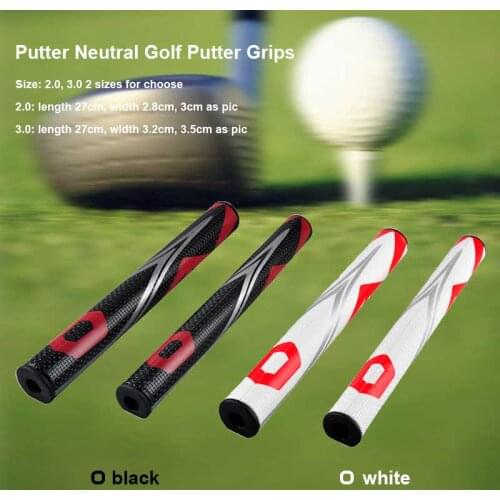 Golf Grip Golf Clubs PU Putter Neutral Grips 2.0 3.0 Ultralight Black White Unique Design Anti Slip length 27cm 45g 60g