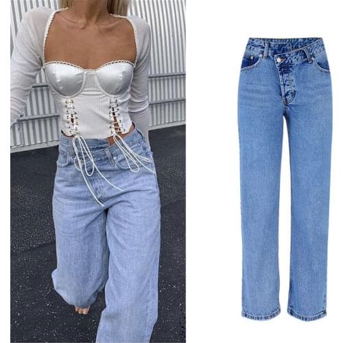 Sherhure Women's Straight Jeans