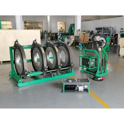 Butt welding machine for HDPE PP pipes and fittings for water, mining,gas sewer,drainage SWT-V800/500H