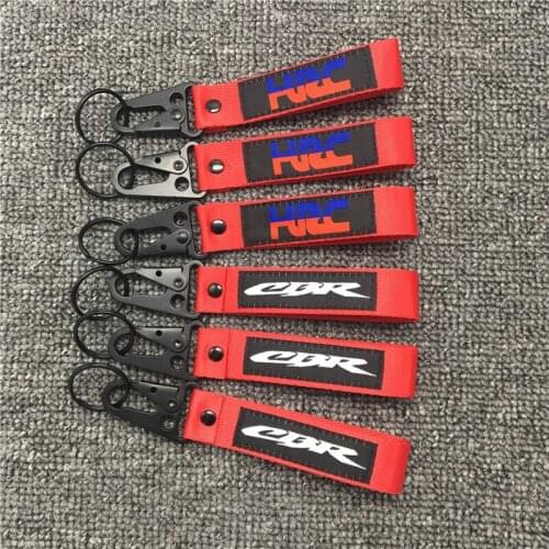 For HONDA CBR250R CBR600RR CBR1000RR CBR Universal Motorcycle Keychain Backpack Lanyard
